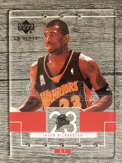 2002-03 UD Glass #102 Jason Richardson CW