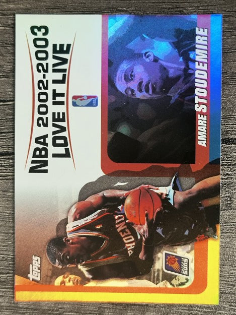 2003-04 Topps Love it Live #LLAS Amare Stoudemire