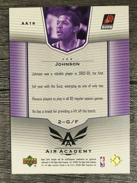 2003-04 Upper Deck Air Academy #AA16 Joe Johnson