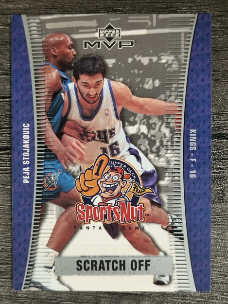 2003-04 Upper Deck MVP Sportsnut Fantasy #SN69 Peja Stojakovic
