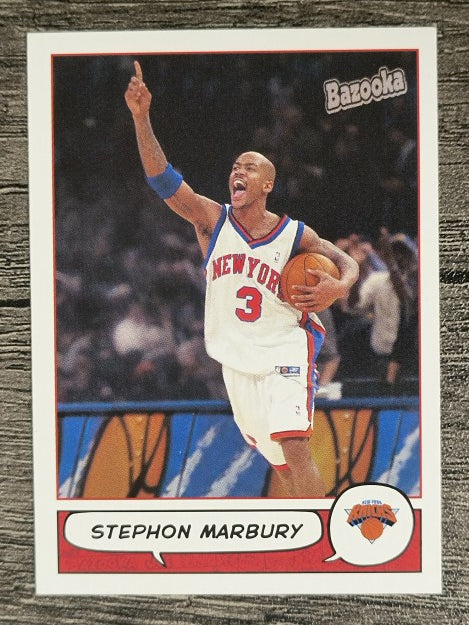 2004-05 Bazooka Mini #30 Stephon Marbury