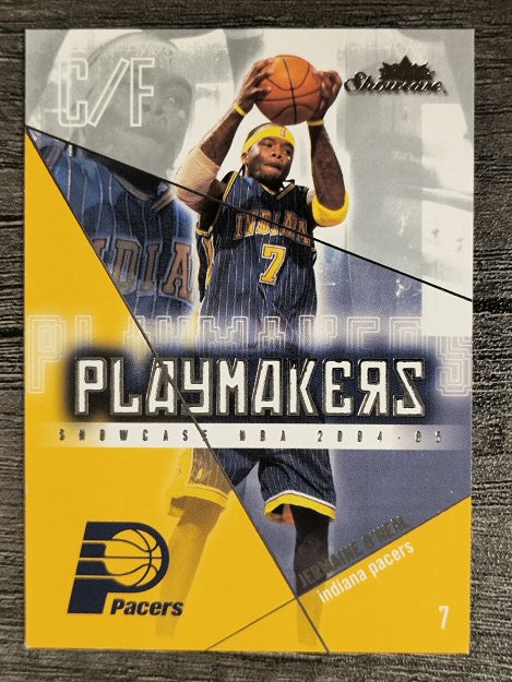2004-05 Fleer Showcase Playmakers #1 Jermaine O'Neal