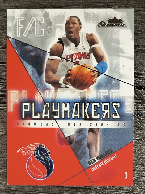 2004-05 Fleer Showcase Playmakers #7 Ben Wallace