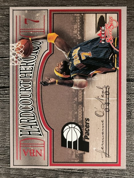 2004-05 Fleer Sweet Sigs Hardcourt Heroics #12 Jermaine O'Neal