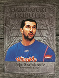 2004-05 Fleer Tradition Hardcourt Tributes #13 Peja Stojakovic