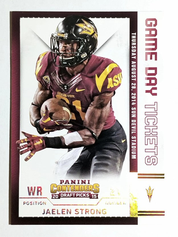 2015 Panini Contenders Draft Picks Game Day Tickets #21 Jaelen Strong