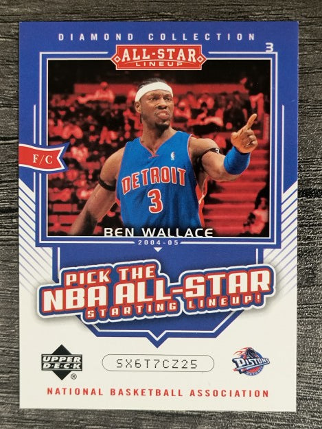 2004-05 Upper Deck All-Star Lineup Promos/eCards #AS11 Ben Wallace