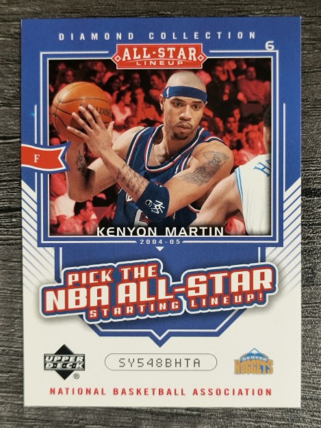 2004-05 Upper Deck All-Star Lineup Promos/eCards #AS17 Kenyon Martin