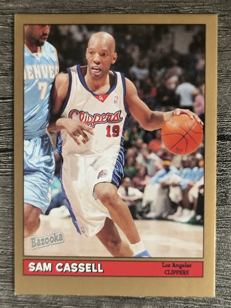 2005-06 Bazooka Gold #27 Sam Cassell