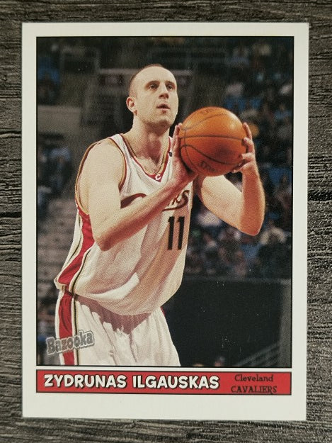 2005-06 Bazooka Minis #157 Zydrunas Ilgauskas
