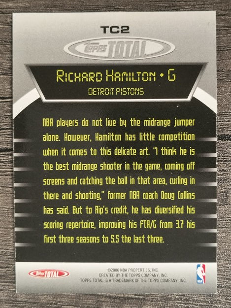 2005-06 Topps Total Competition #TC2 Richard Hamilton