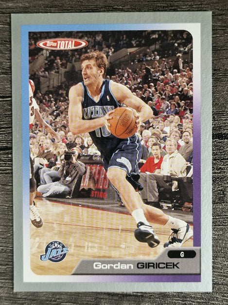 2005-06 Topps Total Silver #144 Gordan Giricek