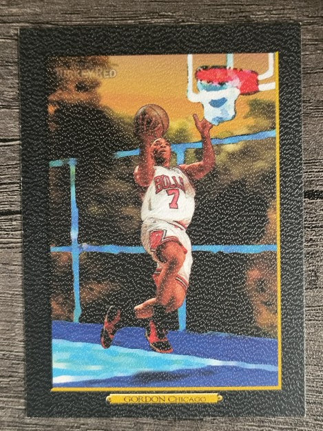 2006-07 Topps Turkey Red Black #22B Ben Gordon Ad