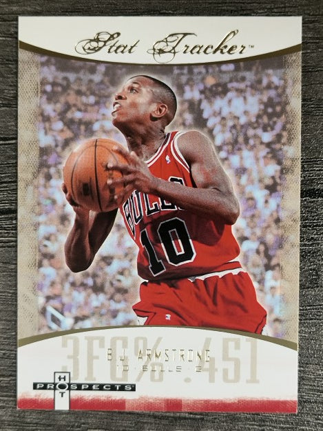 2007-08 Fleer Hot Prospects Stat Tracker #ST7 B.J. Armstrong