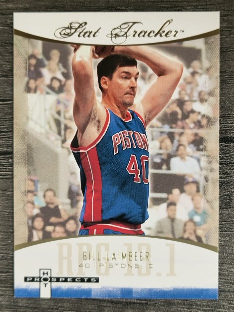 2007-08 Fleer Hot Prospects Stat Tracker #ST9 Bill Laimbeer