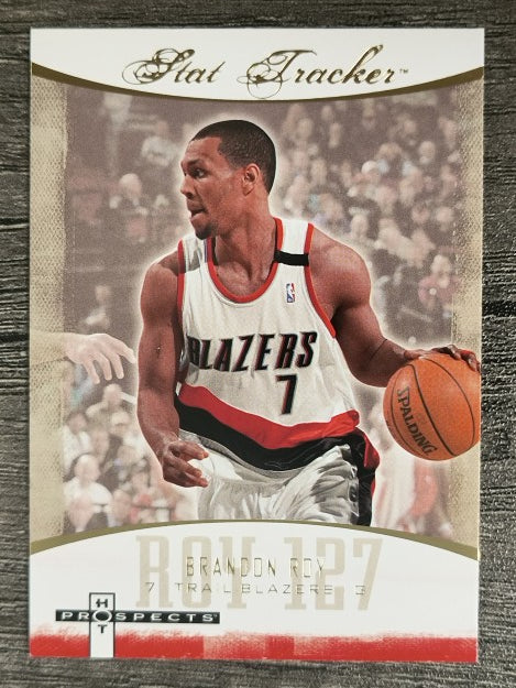 2007-08 Fleer Hot Prospects Stat Tracker #ST12 Brandon Roy