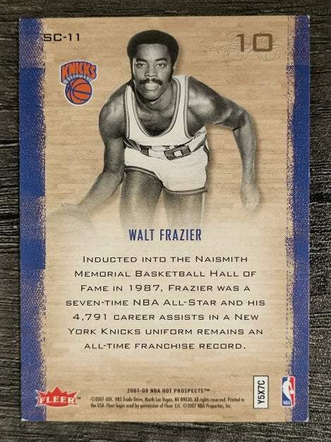 2007-08 Fleer Hot Prospects Supreme Court #11 Walt Frazier