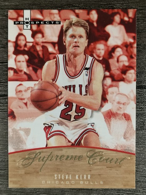 2007-08 Fleer Hot Prospects Supreme Court #17 Steve Kerr