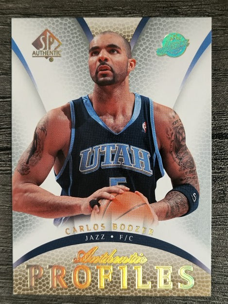 2007-08 SP Authentic Profiles #AP22 Carlos Boozer