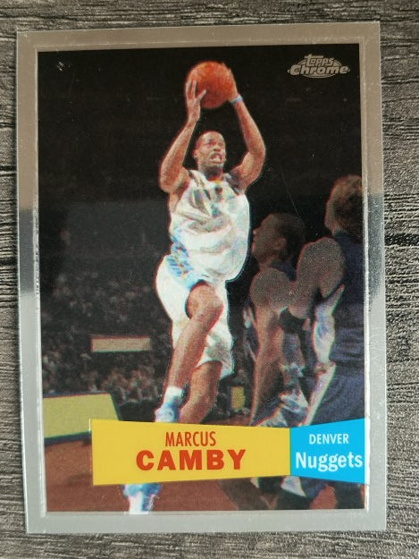 2007-08 Topps Chrome 1957-58 Variations #90 Marcus Camby