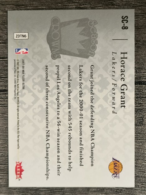 2007-08 Ultra SE Season Crowns #SC8 Horace Grant
