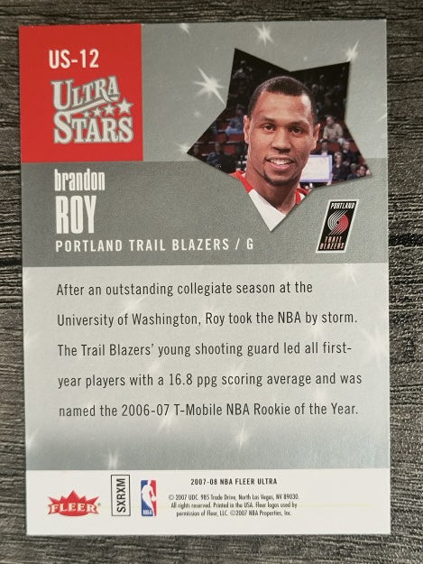 2007-08 Ultra SE Stars #US12 Brandon Roy