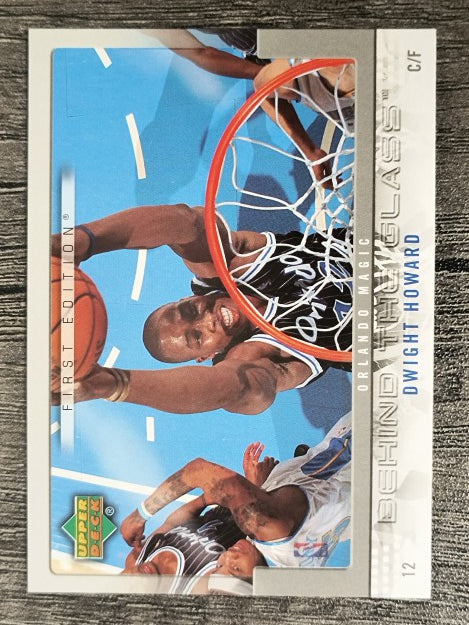 2007-08 Upper Deck First Edition Behind the Glass #BGDH Dwight Howard