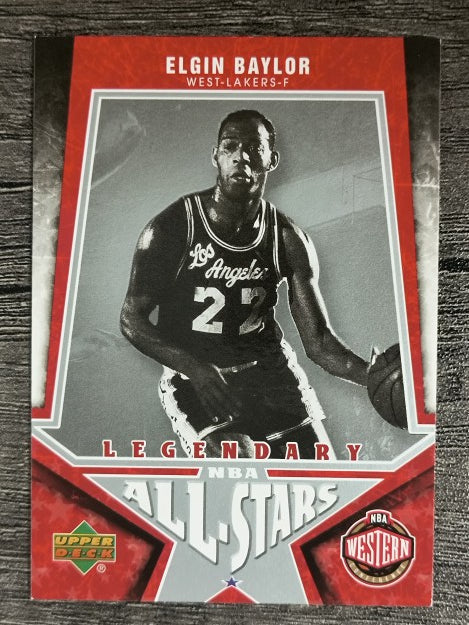 2007-08 Upper Deck Legendary All-Stars #LA19 Elgin Baylor