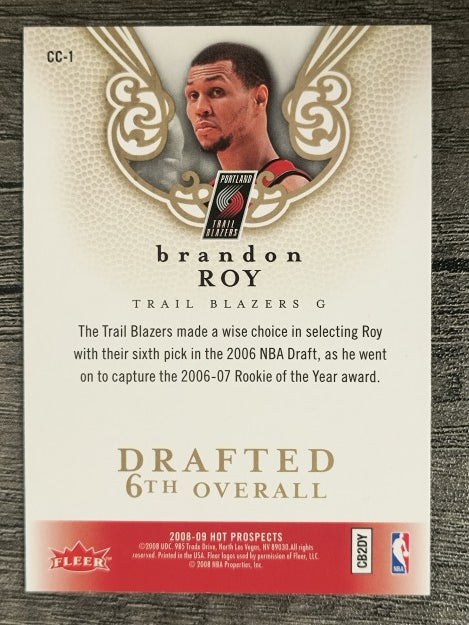 2008-09 Hot Prospects Cream of the Crop #CC1 Brandon Roy