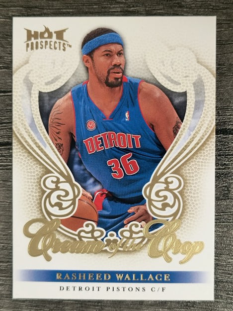 2008-09 Hot Prospects Cream of the Crop #CC17 Rasheed Wallace