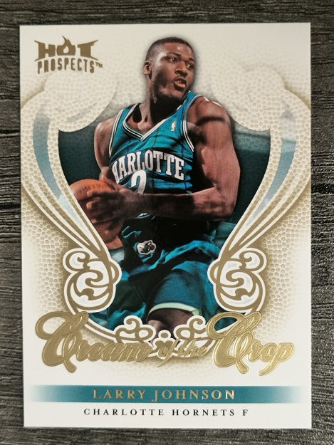 2008-09 Hot Prospects Cream of the Crop #CC18 Larry Johnson