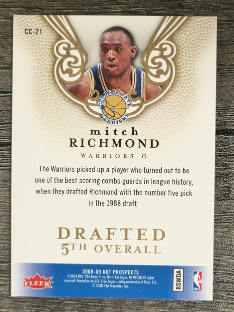 2008-09 Hot Prospects Cream of the Crop #CC21 Mitch Richmond