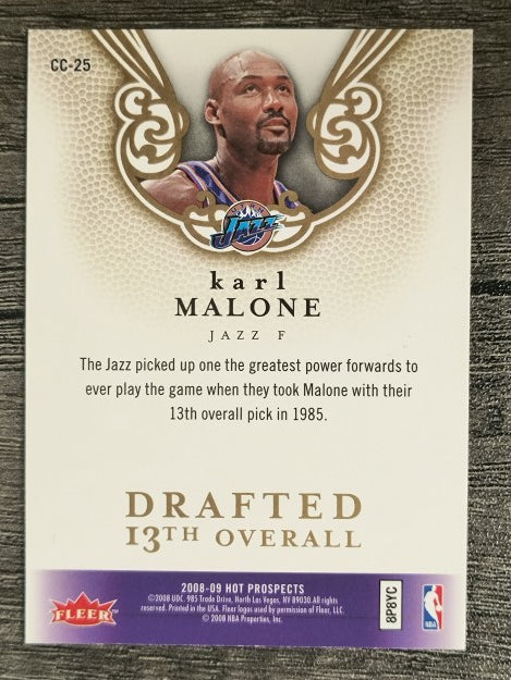 2008-09 Hot Prospects Cream of the Crop #CC25 Karl Malone