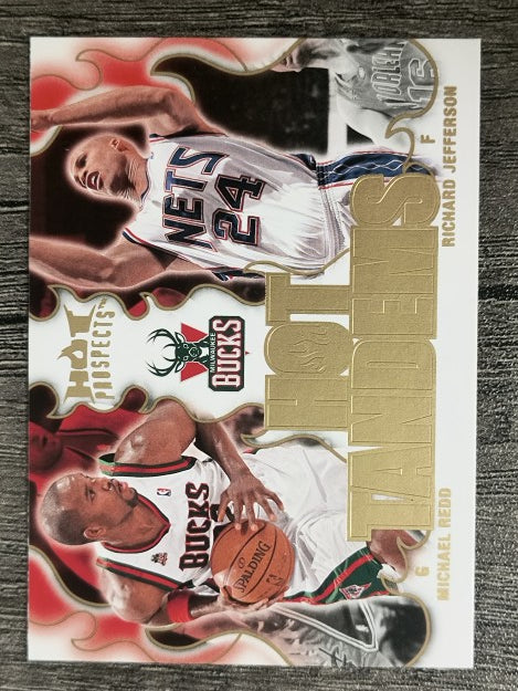 2008-09 Hot Prospects Hot Tandems #HT10 Michael Redd/Richard Jefferson