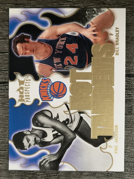 2008-09 Hot Prospects Hot Tandems #HT13 Phil Jackson/Bill Bradley