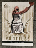 2008-09 SP Authentic Profiles #AP43 Tony Parker
