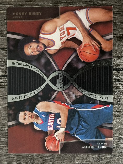 2008-09 Topps In the Genes #IG7 Mike Bibby/Henry Bibby