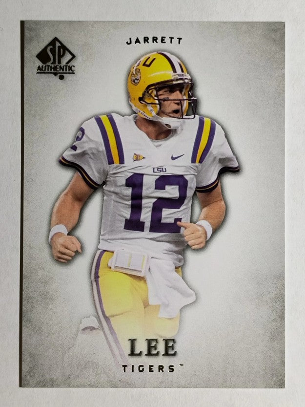 2012 SP Authentic #9 Jarrett Lee