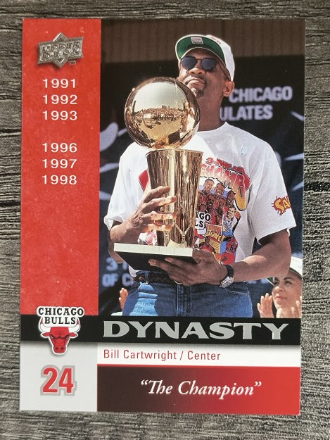2008-09 Upper Deck Bulls Dynasty #CHI18 Bill Cartwright