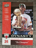 2008-09 Upper Deck Bulls Dynasty #CHI18 Bill Cartwright
