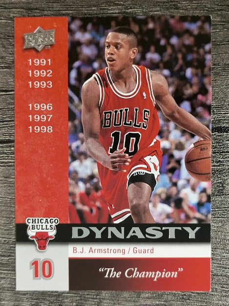 2008-09 Upper Deck Bulls Dynasty #CHI27 B.J. Armstrong