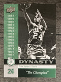 2008-09 Upper Deck Celtics Dynasty #BOS6 Sam Jones