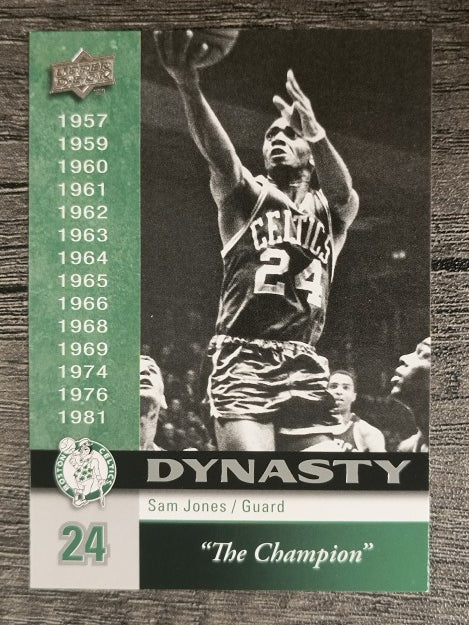 2008-09 Upper Deck Celtics Dynasty #BOS6 Sam Jones