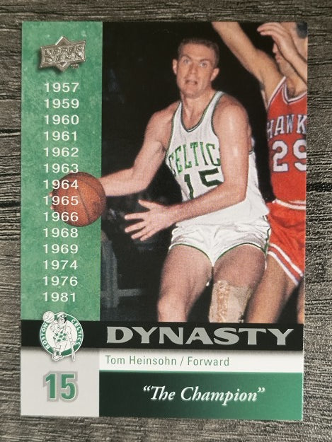 2008-09 Upper Deck Celtics Dynasty #BOS17 Tom Heinsohn