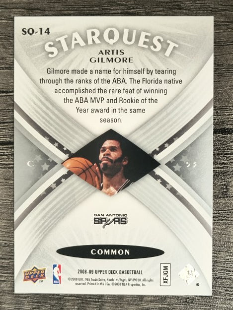 2008-09 Upper Deck Starquest #SQ14 Artis Gilmore