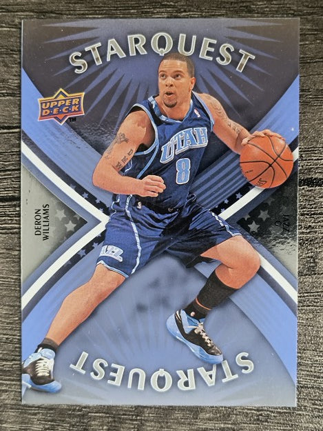 2008-09 Upper Deck Starquest Blue #SQ30 Deron Williams