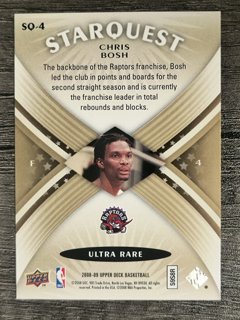 2008-09 Upper Deck Starquest Gold #SQ4 Chris Bosh