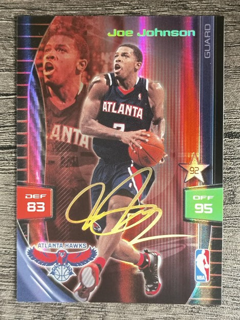 2009-10 Adrenalyn XL Ultimate Signature #17 Joe Johnson