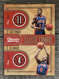 2009-10 Classics Classic Combos #9 Isiah Thomas/Joe Dumars