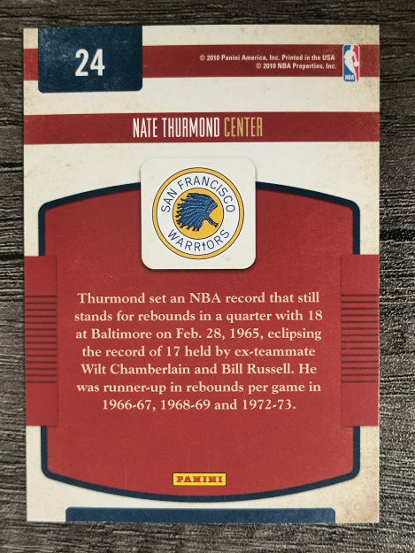 2009-10 Classics Classic Greats #24 Nate Thurmond